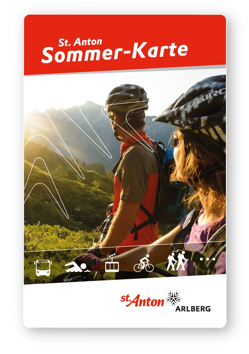 St. Anton Sommerkarte