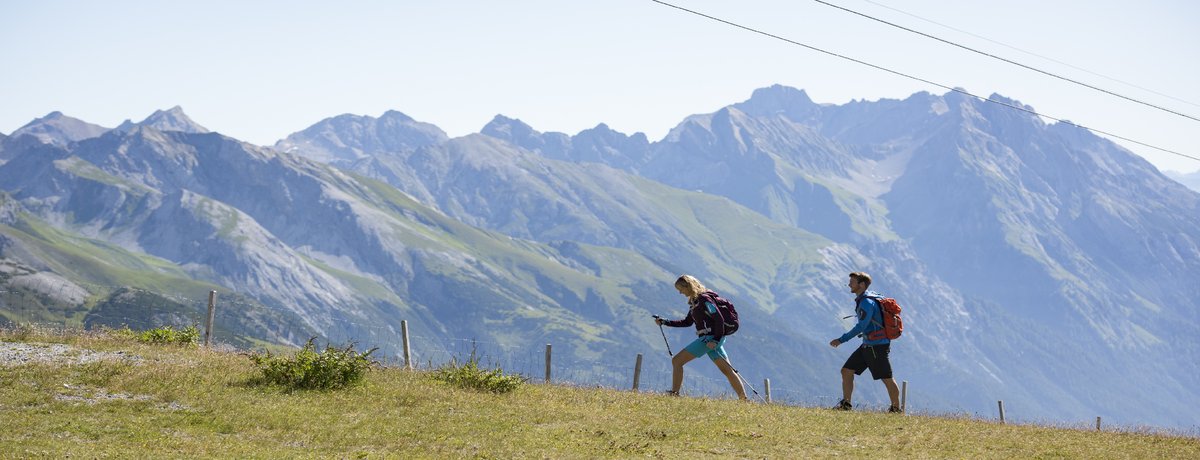 Wandern in den Bergen