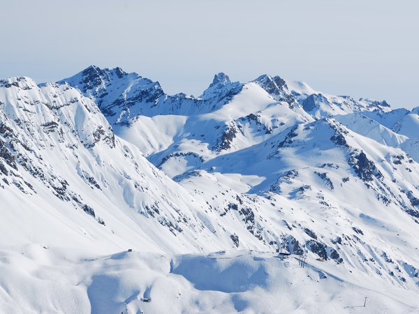 Kapall Panorama am Arlberg Aussicht