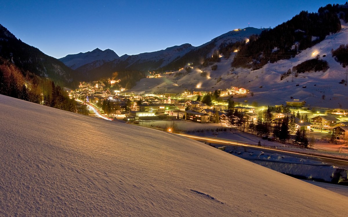 St anton Австрия горнолыжный курорт