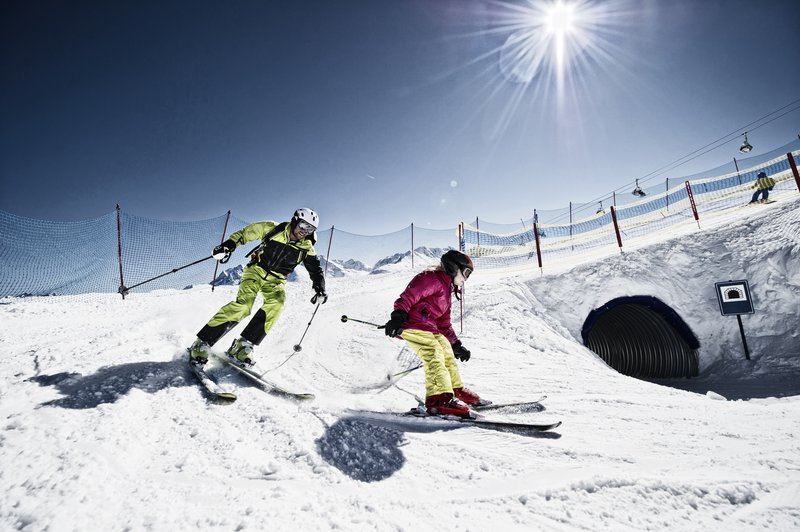 Funslope Galzig St Anton Skifahren Kinder